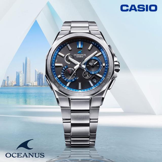 カシオ オシアナス 電波 ソーラー 腕時計 メンズ タフソーラー CASIO
