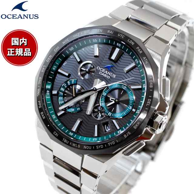 カシオ オシアナス 電波 ソーラー 腕時計 メンズ タフソーラー CASIO OCEANUS CLASSIC LINE OCW-T6000A-1AJF Premium Production Lineの通販は