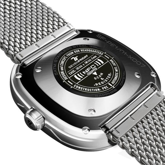 セブンフライデー SEVENFRIDAY PE1/01 M PE-Series 腕時計 メンズ 自動巻き_4