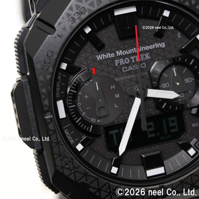 カシオ プロトレック CASIO PRO TREK 電波 ソーラー White Mountaineering コラボ 限定 腕時計 メンズ Climber Line PRW-B1000WM-1JR ホワイトマウンテニアリング_12