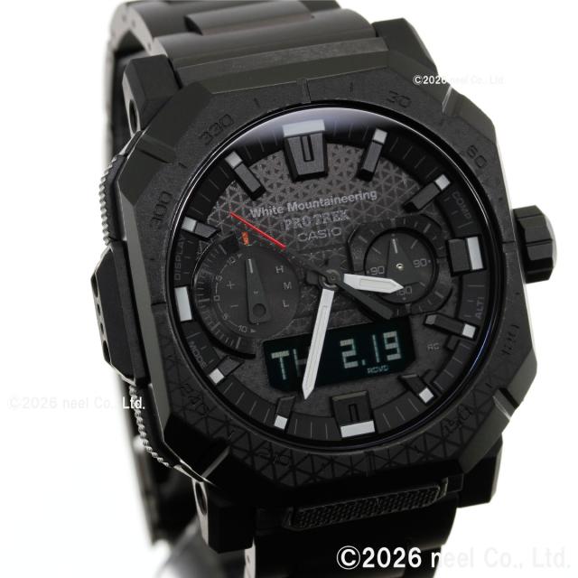 カシオ プロトレック CASIO PRO TREK 電波 ソーラー White Mountaineering コラボ 限定 腕時計 メンズ Climber Line PRW-B1000WM-1JR ホワイトマウンテニアリング_10
