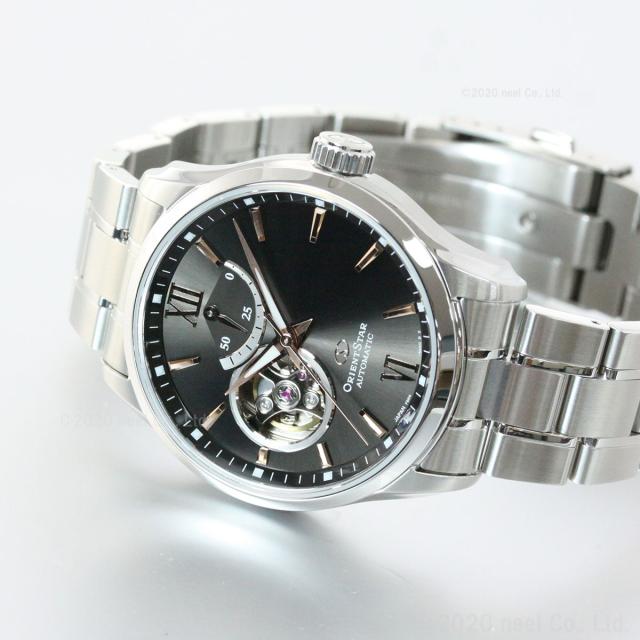オリエントスター ORIENT STAR 腕時計 メンズ 自動巻き 機械式 コンテンポラリー CONTEMPORALY セミスケルトン RK-AT0009N