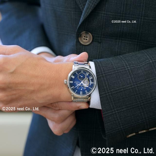 オリエントスター ORIENT STAR M45 F7 メカニカルムーンフェイズ 腕時計 メンズ 自動巻 機械式 日本製 RK-BT0002L_4
