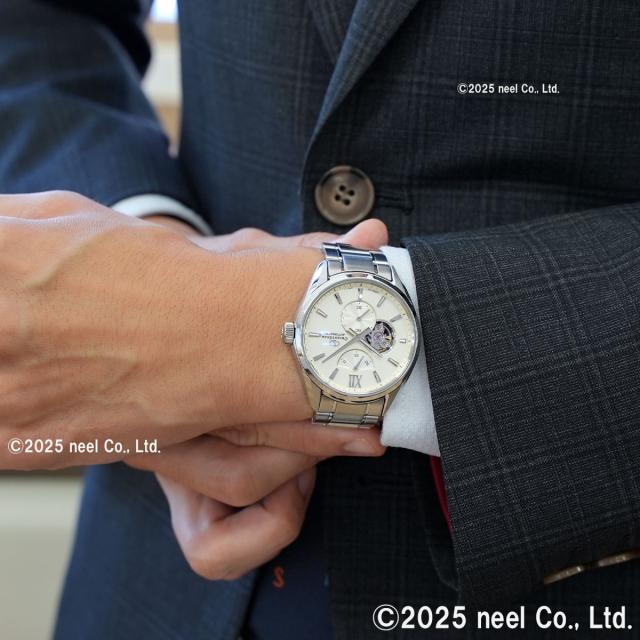 オリエントスター ORIENT STAR M34 F7 セミスケルトン 腕時計 メンズ 自動巻 機械式 日本製 RK-BY0011S_4