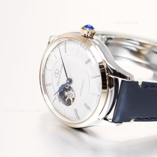 【美品】レディース　ORIENT STAR 自動巻き 腕時計 オリエントスター 腕時計 自動巻 レディース ダイヤ ORIENT STAR