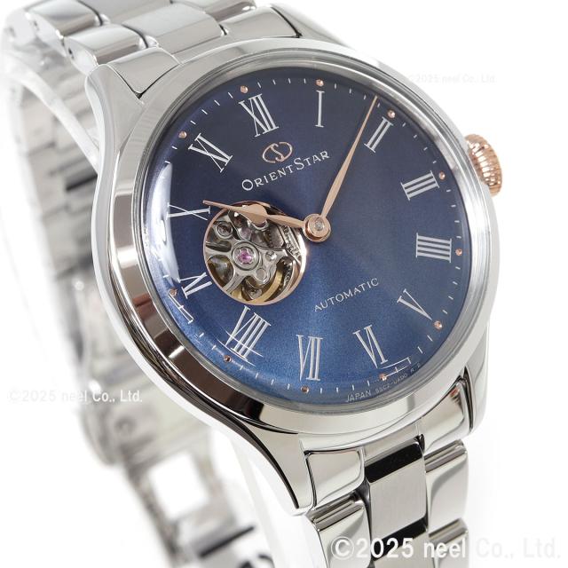 オリエントスター ORIENT STAR クラシックセミスケルトン MovingBlue