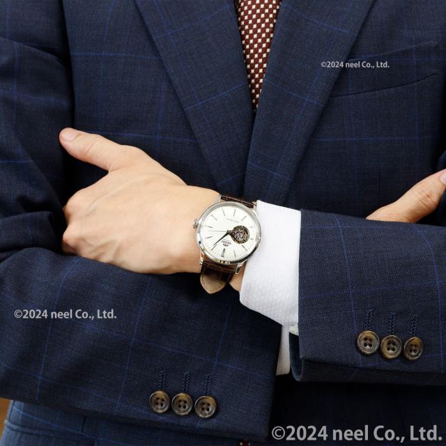 オリエント ORIENT クラシック CLASSIC 腕時計 メンズ 自動巻き オートマチック メカニカル セミスケルトン RN-AG0005S_5
