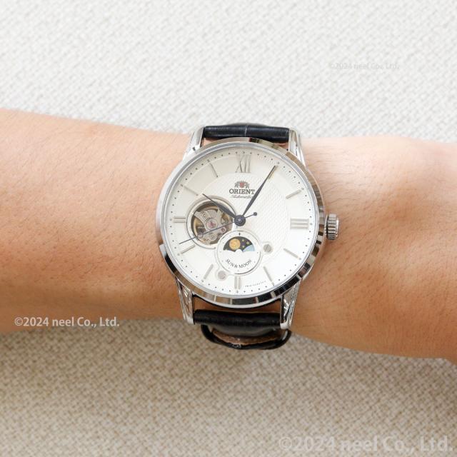 オリエント ORIENT クラシック CLASSIC 腕時計 メンズ 自動巻き オートマチック メカニカル サン＆ムーン RN-AS0003S_2