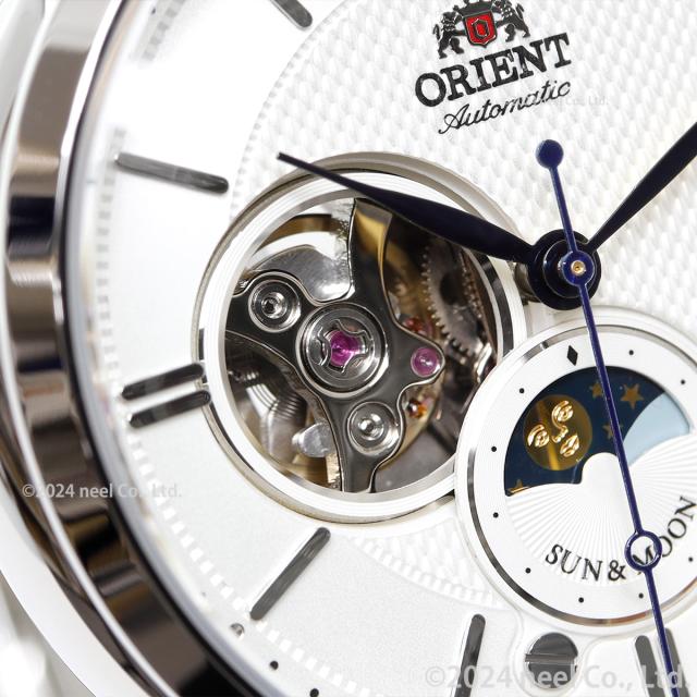 オリエント ORIENT クラシック CLASSIC 腕時計 メンズ 自動巻き オートマチック メカニカル サン＆ムーン RN-AS0003S_9