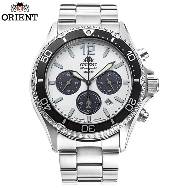 オリエント ORIENT スポーツ ソーラーパワード 腕時計 メンズ RN-TX0203S クロノグラフ マコ Mako_1