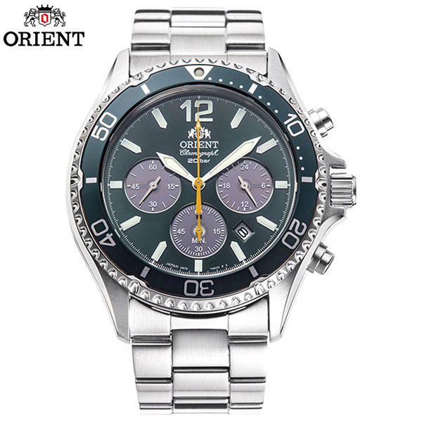 オリエント ORIENT スポーツ ソーラーパワード 腕時計 メンズ RN-TX0204E クロノグラフ マコ Mako_1