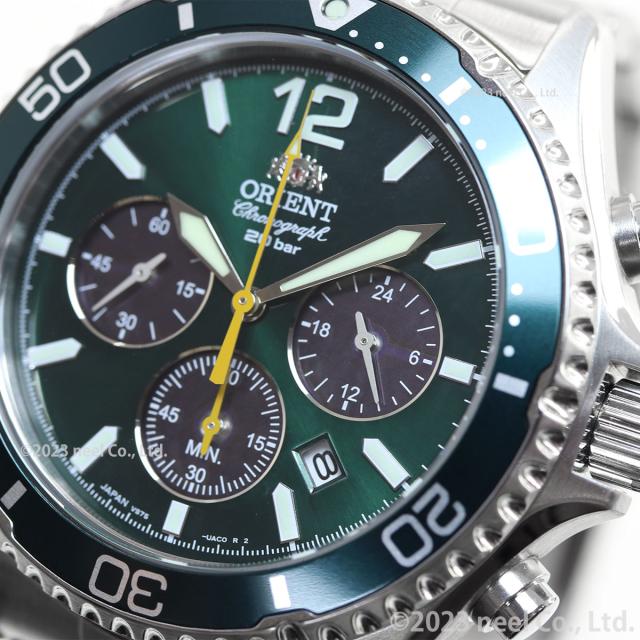 オリエント ORIENT スポーツ ソーラーパワード 腕時計 メンズ RN-TX0204E クロノグラフ マコ Mako_7
