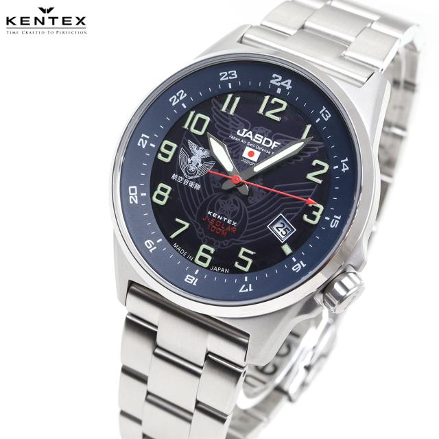 ケンテックス KENTEX ソーラー 腕時計 メンズ JSDF STANDARD 航空