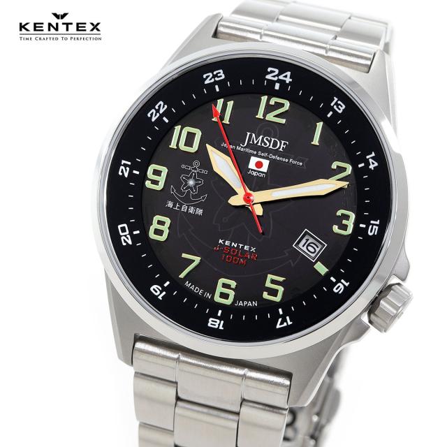 ケンテックス KENTEX ソーラー 腕時計 メンズ JSDF STANDARD 海上