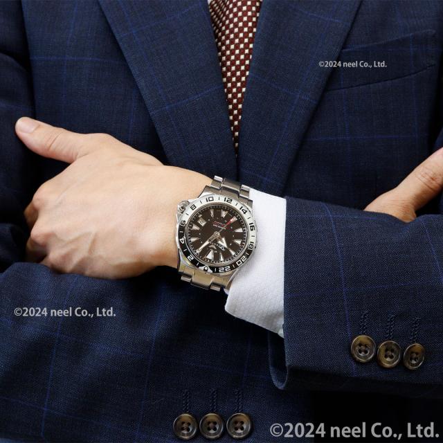 3年保証 ケンテックス S820X-01 メンズ 腕時計 マリン GMT ブラック 限定188本 正規品 日本製 メカニカル GMT 自動巻 KENTEX 新品 ケンテックス MARINE GMT 自動巻き 腕時計 メンズ 数量限定モデル