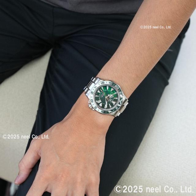 ケンテックス KENTEX マリンGMT グリーンMOP 限定188本 MARINE GMT
