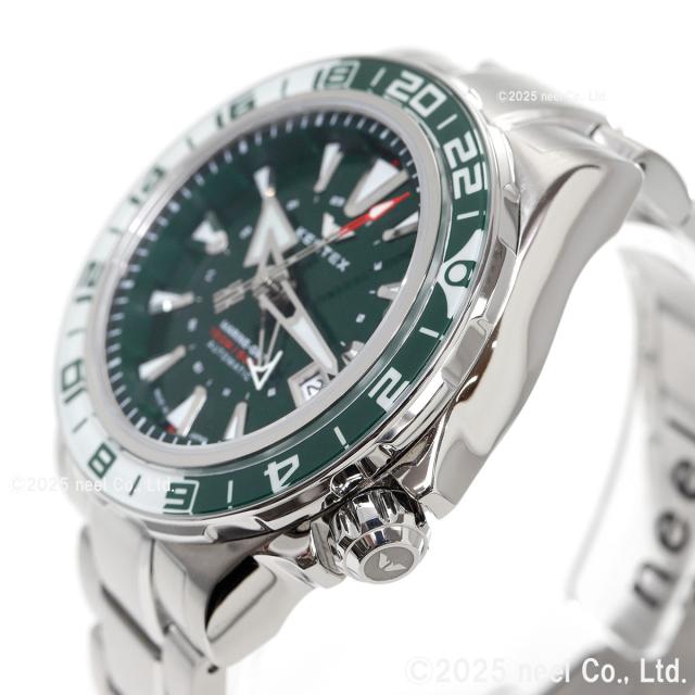 ケンテックス KENTEX マリンGMT グリーンMOP 限定188本 MARINE GMT