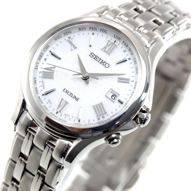 セイコー ドルチェ＆エクセリーヌ SEIKO DOLCE＆EXCELINE ソーラー 電波時計 腕時計 メンズ レディース ペアモデル SADZ201 SWCW161_16
