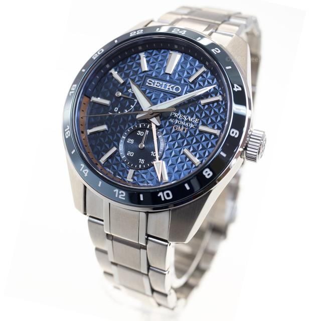 セイコー プレザージュ SEIKO PRESAGE 自動巻き メカニカル GMT コアショップ専用 流通限定モデル 腕時計 メンズ プレステージライン SARF001の通販は 104,060円