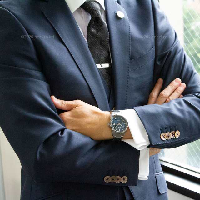 セイコー SEIKO 腕時計 メンズ SARX077 セイコー メカニカル プレザージュ プレステージライン コアショップ専用モデル PRESTIGE LINE Sharp Edged 自動巻き（6R35/手巻き付） ブルーxシルバー アナログ表示