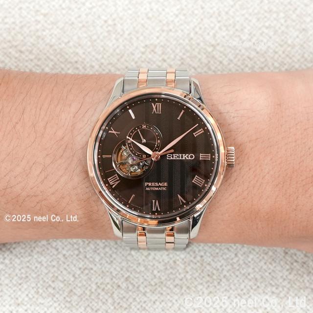 セイコー プレザージュ SEIKO PRESAGE 自動巻き メカニカル 腕時計 メンズ SARY262 Japanese Garden オープンハート