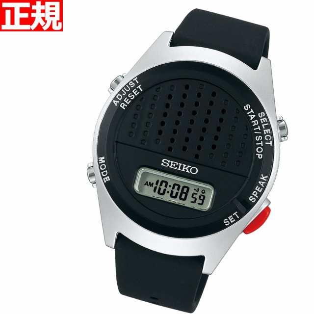 セイコー SEIKO 音声デジタルウオッチ 腕時計 メンズ レディース SBJS015