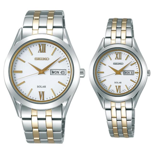 セイコー セレクション SEIKO SELECTION ソーラー 腕時計 メンズ レディース ペアモデル SBPX085 STPX033_1