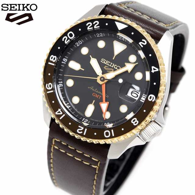 セイコー5 スポーツ SEIKO 5 SPORTS 自動巻き メカニカル 腕時計 メンズ セイコーファイブ スポーツ SKX GMT SBSC020