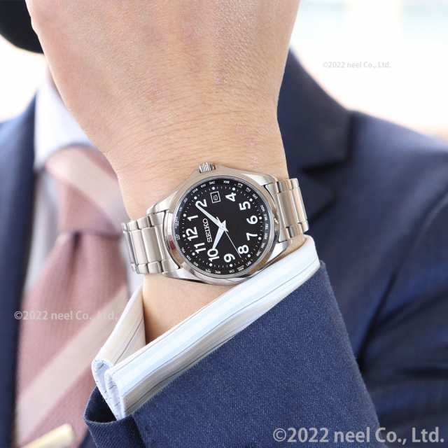 セイコー セレクション SEIKO SELECTION 電波 ソーラー 電波時計 腕時計 メンズ アラビア数字 ワールドタイム チタン SBTM329の通販はau  PAY マーケット - neelセレクトショップ