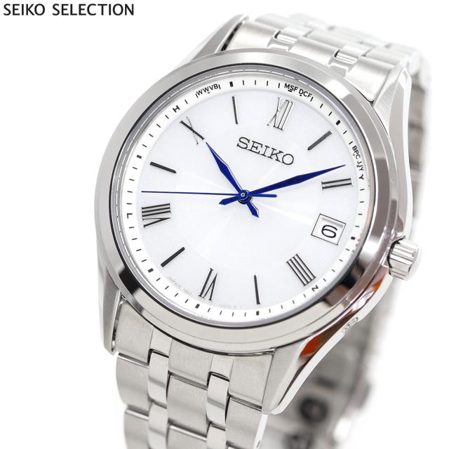 セイコー セレクション SEIKO SELECTION Sシリーズ 電波 ソーラー 電波時計 腕時計 メンズ SBTM357