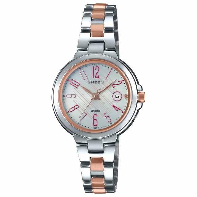 カシオ シーン CASIO SHEEN 電波 ソーラー 電波時計 腕時計 レディース SHW-5100DSG-7AJFの通販は