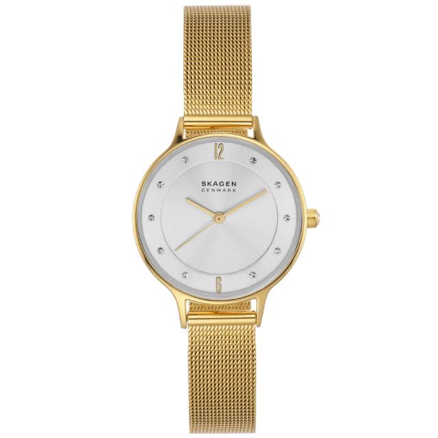 スカーゲン SKAGEN ウオッチ レディース ANITA LILLE ゴールド音の高低 スチールメッシュウォッチ SKW2150