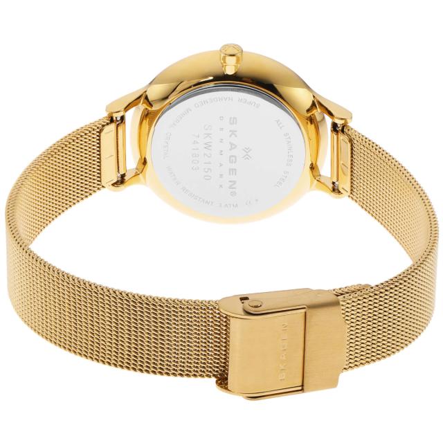 スカーゲン SKAGEN ウオッチ レディース ANITA LILLE ゴールド音の高低 スチールメッシュウォッチ SKW2150