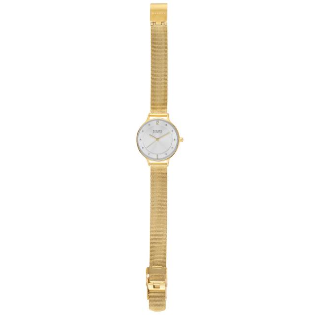 スカーゲン SKAGEN ウオッチ レディース ANITA LILLE ゴールド音の高低 スチールメッシュウォッチ SKW2150