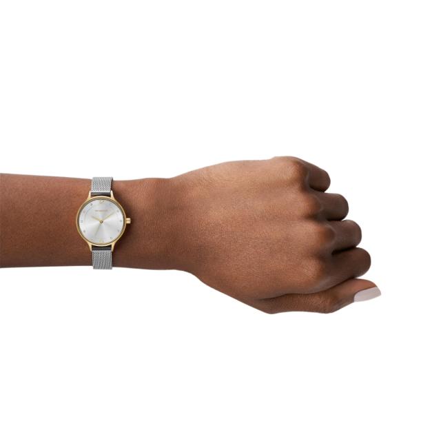 スカーゲン SKAGEN ウオッチ レディース ANITA LILLE ツートーン スチールメッシュウォッチ SKW2340