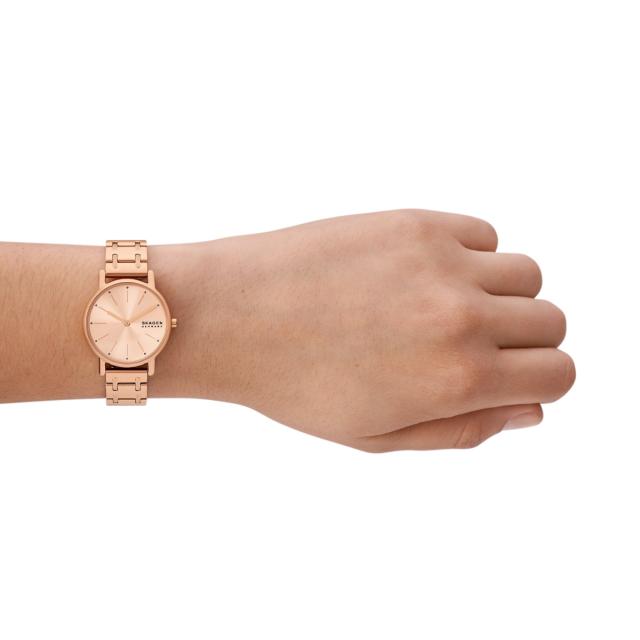 スカーゲン SKAGEN 腕時計 レディース SIGNATUR LILLE 二針 ローズゴールドトーン ステンレススチール ブレスレットウォッチ SKW3125_7