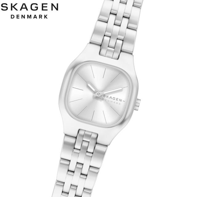 スカーゲン SKAGEN ウオッチ レディース MELLEM MICRO 二針 しろがね色 ステンレススチールウォッチ SKW3175