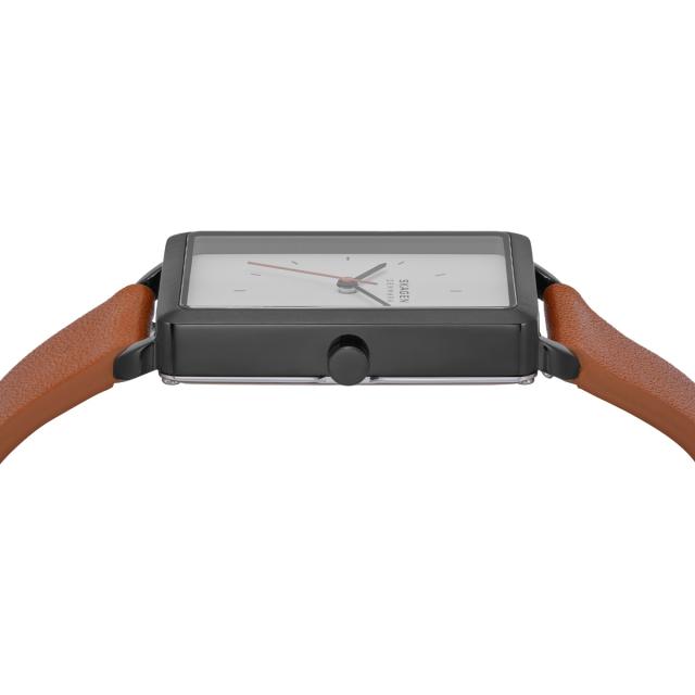 スカーゲン SKAGEN 腕時計 メンズ HAGEN 三針 ブラウン レザー