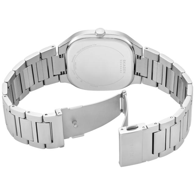 スカーゲン SKAGEN 腕時計 メンズ MELLEM 三針 シルバー ステンレス