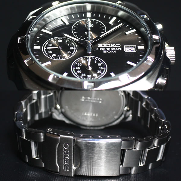 逆輸入 SEIKO メンズ 腕時計 セイコー クロノグラフ SND191の