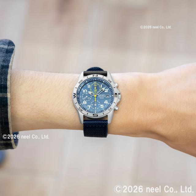 セイコー SEIKO 逆輸入 腕時計 ミリタリー クロノグラフ SND379P2 メンズ 腕時計_5