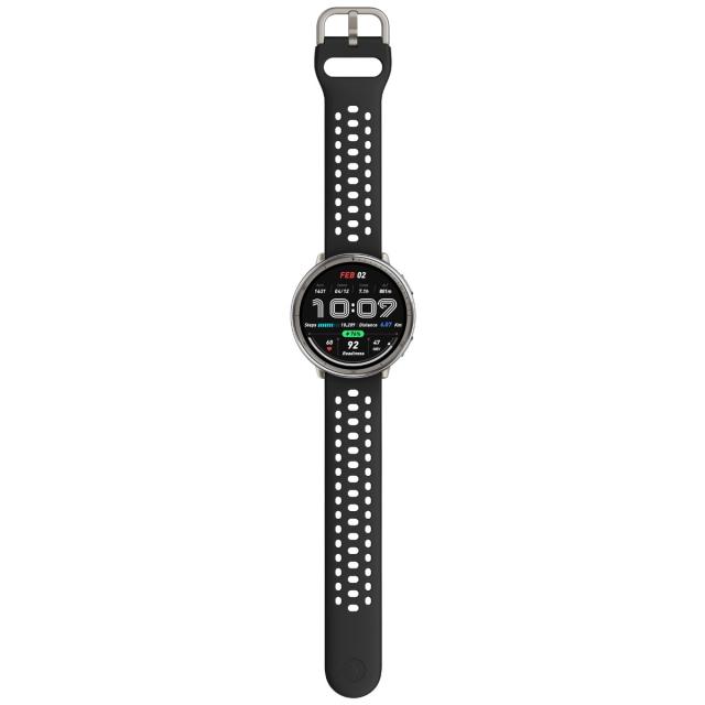 アマズフィット AMAZFIT スマートウォッチ Active 2 ブラックシリコン スタンダードバージョン 腕時計 メンズ レディース GPS 健康 ウェアラブル SP170073-C226_13