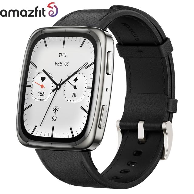 アマズフィット AMAZFIT スマートウォッチ Active2（Square） アクティブ2（スクエア） 腕時計 メンズ レディース GPS トレーニング マラソン ウェアラブル SP170075-C01