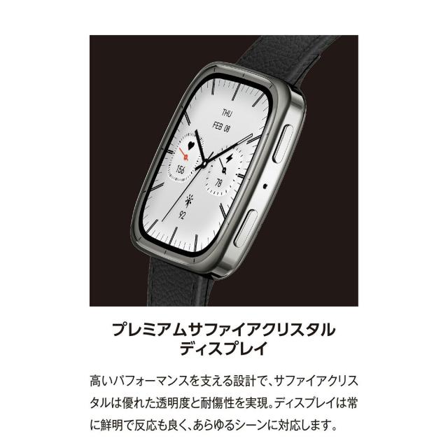 アマズフィット AMAZFIT スマートウォッチ Active2（Square） アクティブ2（スクエア） 腕時計 メンズ レディース GPS トレーニング マラソン ウェアラブル SP170075-C01_4