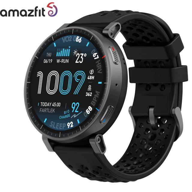 アマズフィット AMAZFIT スマートウォッチ アクティブマックス Active Max 腕時計 メンズ レディース GPS アウトドア トレーニング ウェアラブル SP170080-C01