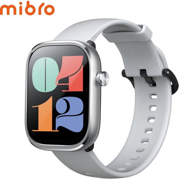 ミブロ Mibro スマートウォッチ Mibro Watch C4 SP380012-C24 腕時計 メンズ レディース シルバーの通販は