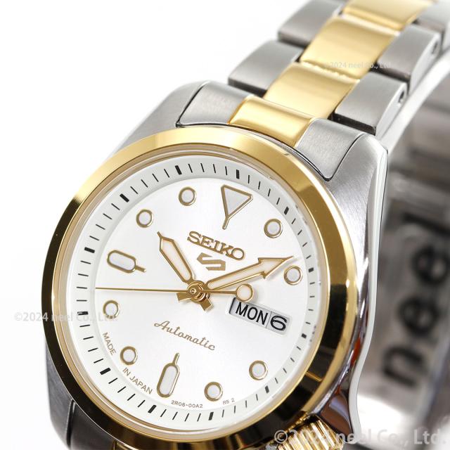 Ⴤ980ꕤSEIKO 5 ファイブ 腕時計 レディース 自動巻き Seiko 5 セイコー5 海外モデル 逆輸入 SEIKO5 自動巻き