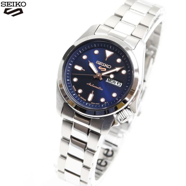 未使用品　SEIKO5 レディース　自動巻き腕時計　 SUA611K 　シルバー 未使用品 SEIKO5 レディース 自動巻き腕時計 SUA611K シルバー
