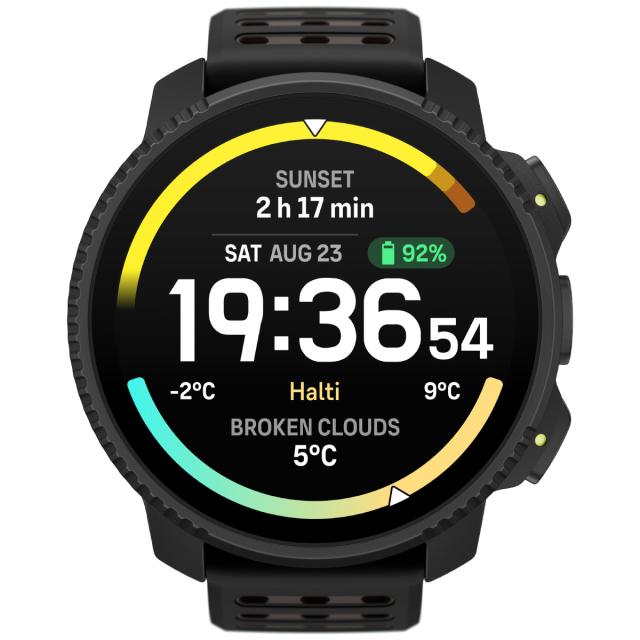 スント SUUNTO VERTICAL 2 ALL BLACK バーティカル2 オールブラック スマートウォッチ 腕時計 メンズ レディース SS051204000_1
