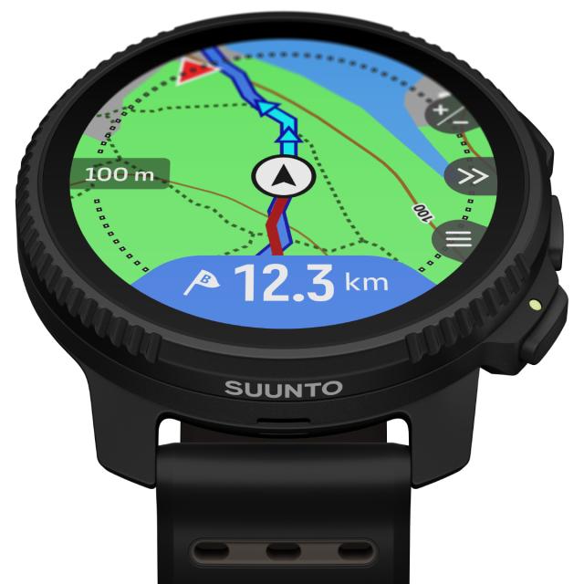 スント SUUNTO VERTICAL 2 ALL BLACK バーティカル2 オールブラック スマートウォッチ 腕時計 メンズ レディース SS051204000_5